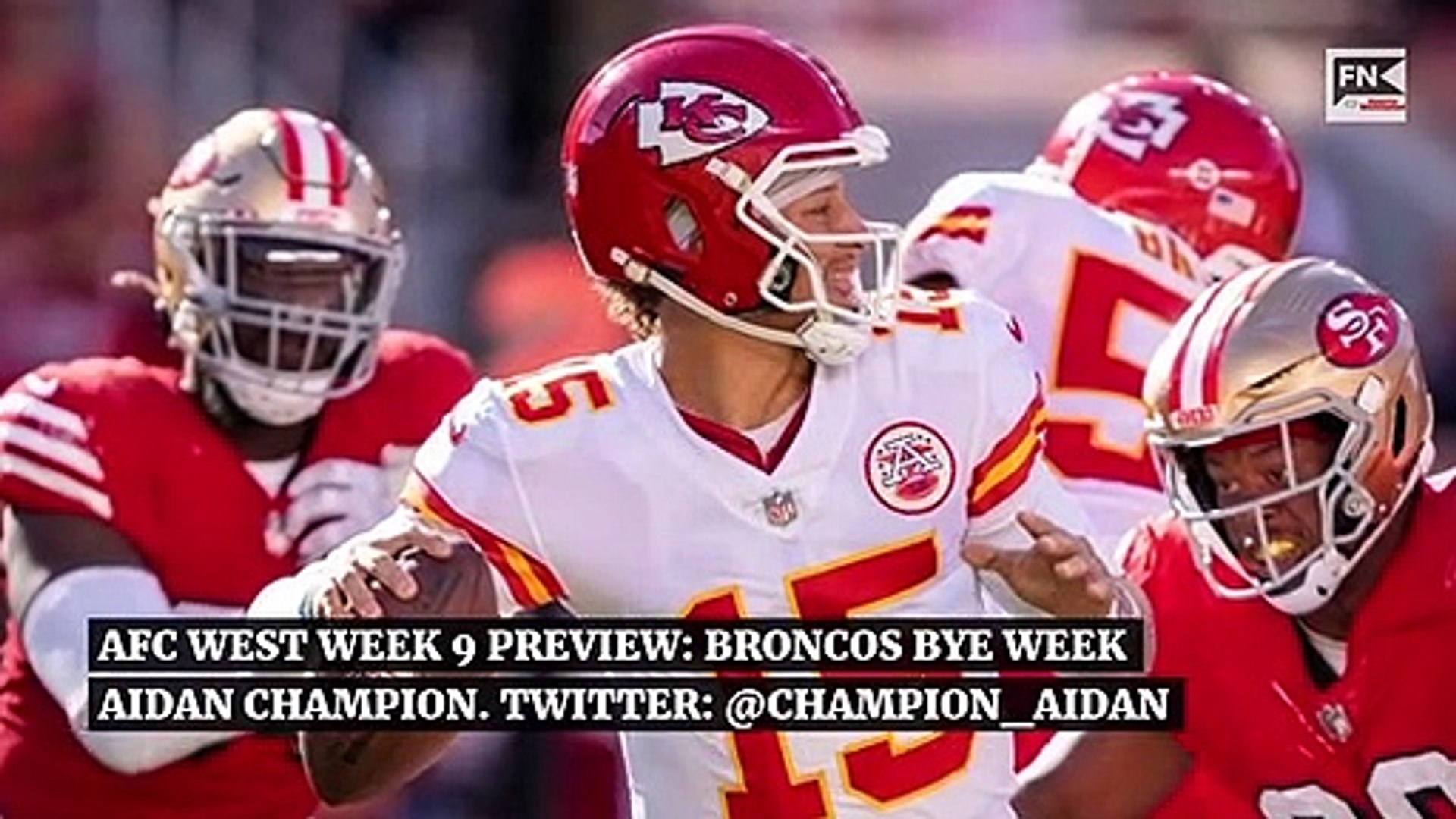 AFC West Week 9 Preview Broncos Bye Week - video Dailymotion