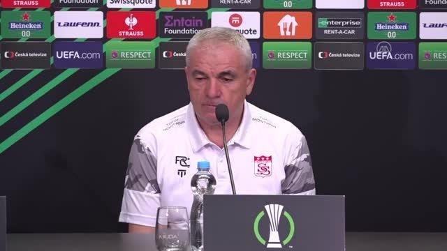 Sivasspor- Slavia Prag maçının ardından - Rıza Çalımbay