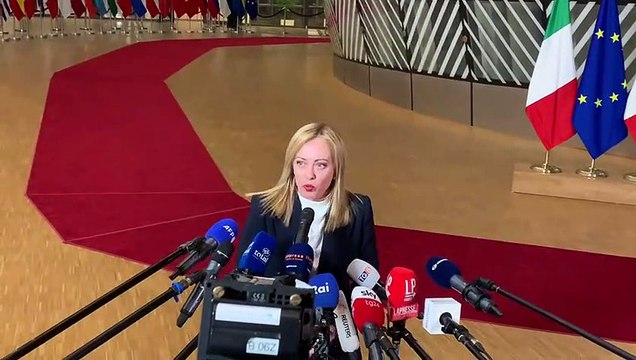 Meloni: Italia difenderà suoi interessi nella dimensione europea