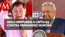 “No debe usar zapatos, sino huaraches”: AMLO responde a críticas contra Noroña