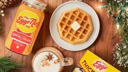 We Tried Eggo 'Nog, Eggo's New Eggnog Liqueur