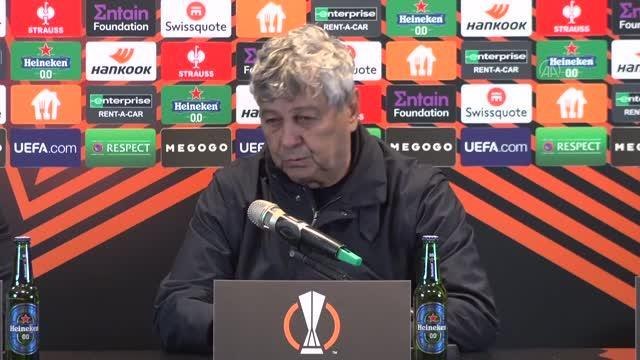 Dinamo Kiev-Fenerbahçe maçının ardından - Mircea Lucescu