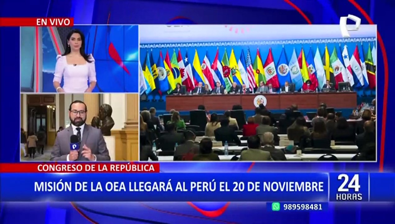 Congresistas cuestionan el tiempo que estará misión de la OEA en el Perú