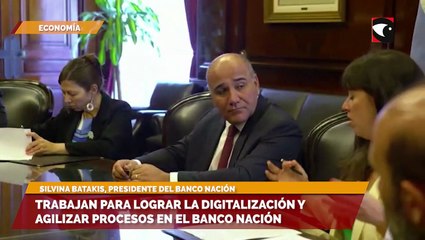 Trabajan para lograr la digitalización y agilizar procesos en el Banco Nación