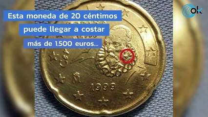 La increíble moneda de 20 céntimos que puede valer más de 1.500 euros: ¡Búscala!