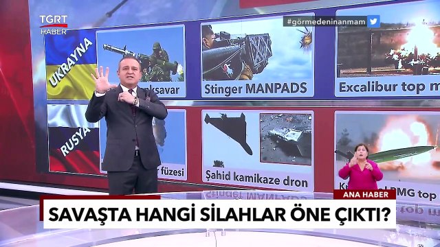 Ukrayna Rusya Savaşının Öteki Cephesi: Silah Deneme Tahtası! - Ekrem Açıkel İle TGRT Ana Haber