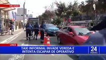 Lince: ATU Realiza operativo en busca de colectiveros informales