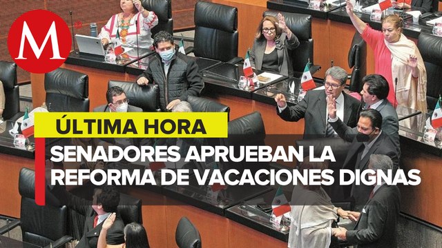 Senado aprueba ampliar días de vacaciones para trabajadores en México