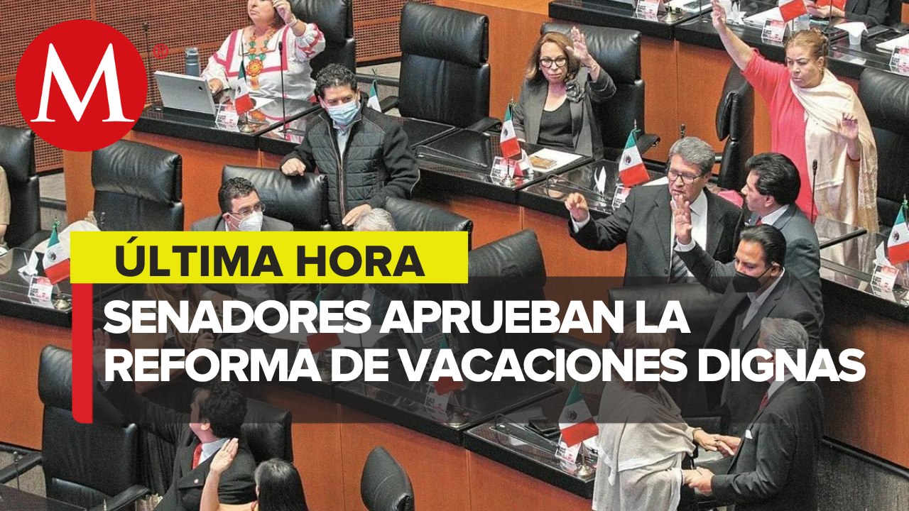Senado aprueba ampliar días de vacaciones para trabajadores en México