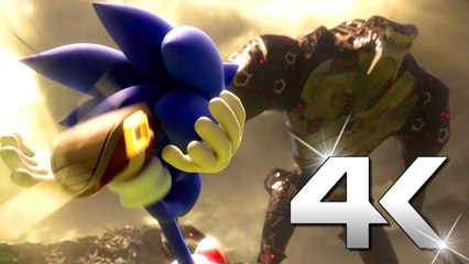 SONIC FRONTIERS : BOSS COMBAT TRAILER 4K