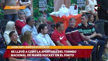 Se llevó a cabo la apertura del Torneo Nacional de Mamis Hockey en el Finito Gehrmann