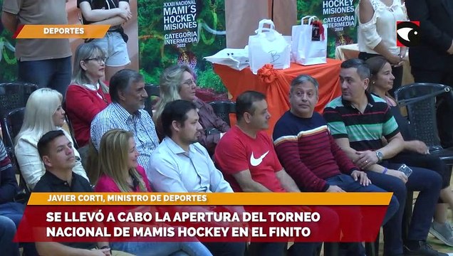 Se llevó a cabo la apertura del Torneo Nacional de Mamis Hockey en el Finito Gehrmann