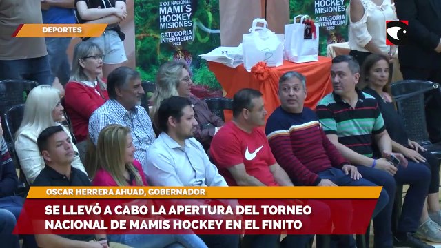Se llevó a cabo la apertura del Torneo Nacional de Mamis Hockey en el Finito Gehrmann