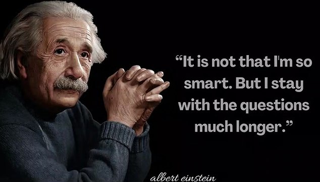 Quotes From Albert Einstein The true sign of intelligence ismotivational Quotes Inspirational