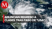 Quintana Roo reporta saldo blanco tras paso de 'Lisa'; mañana reanudan clases