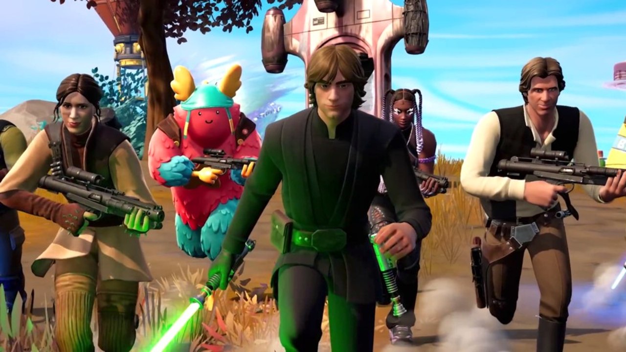 In Fortnite ist Skywalker-Woche! Trailer präsentiert die neuen Star Wars-Skins