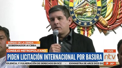 Consejo Metropolitano pide licitación internacional para la planta de tratamiento de basura