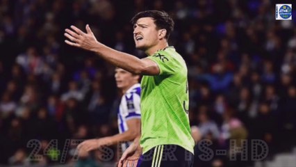 Fans are Left Baffled as Erik ten Hag Throws Harry Maguire Upfront During Win over Real Sociedad