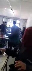 Madre ingresó al aula y golpeó a un estudiante que le hacía bullying a su hijo