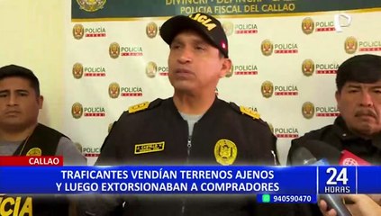Ventanilla: cae banda dedicada a la extorsión y tráfico de terrenos con pistolas y escopeta