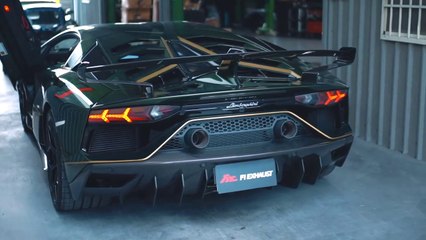 Wow !! Limited Edition Lamborghini Aventador SVJ 63