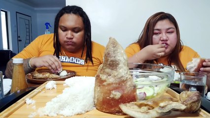 CRISPY PORK CHEEKS MUKBANG