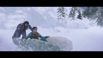 आज से तुम मेरी हो अवंतिका | Bahubali Movie Best Romantic Scene | South Movie | Prabhas