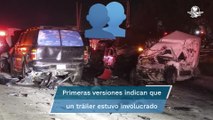 Carambola en la México- Querétaro provoca incendio