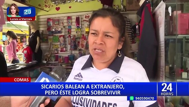 Comas: extranjero es atacado a balazos, sobrevive y camina hasta hospital