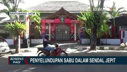 Modus Penyelundupan Sabu dalam Sendal Jepit ke Penjara Terungkap