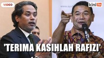 'Saya akan kena 'kerat'? Terima kasihlah Rafizi prihatin masa depan saya'