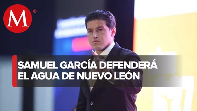 Samuel García insiste en que renegociarán convenio de trasvase de agua a Tamaulipas