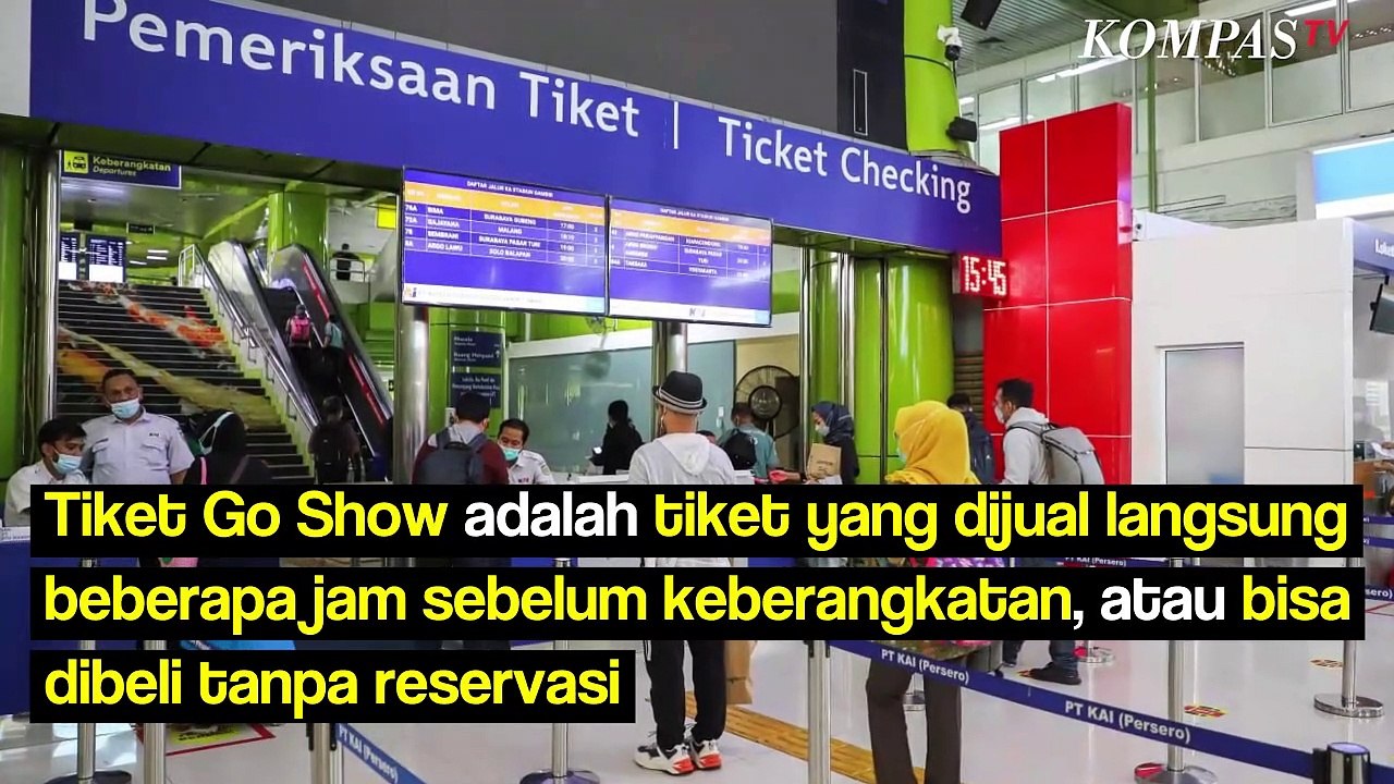 Begini Cara Beli Tiket Kereta Api Go Show