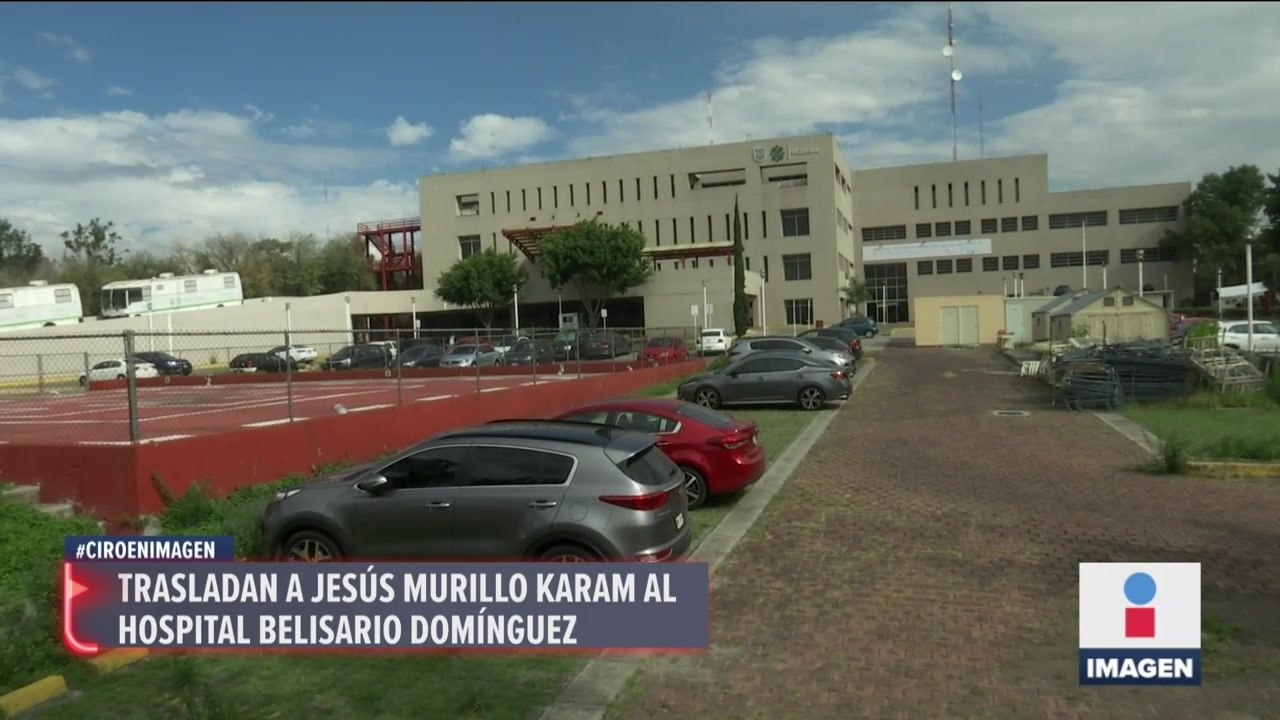 Trasladan a Murillo Karam al Hospital de Especialidades Belisario Domínguez