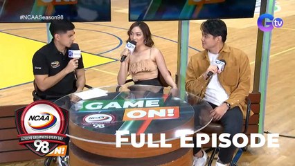 NCAA Season 98 | Power Player and Awesome Plays | Game On: November 2, 2022 (Full ep)