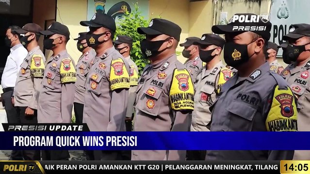 PRESISI UPDATE 14.00 WIB : Polres Grobogan Polda Jawa Tengah menggelar Apel Personel Bhabinkamtibmas.