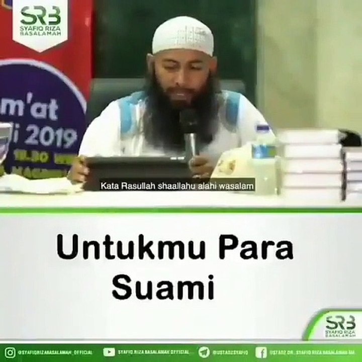 For husbands - Ustadz Syafiq Riza Basalamah