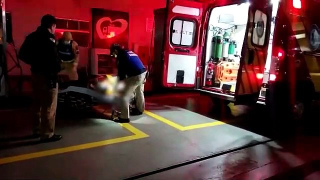 Ferido a facada, homem diz ter sido vítima de assalto no Cascavel Velho, próximo ao Trevo Cataratas