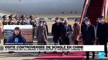 Olaf Scholz en Chine : 