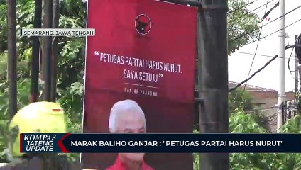 Marak Baliho Ganjar : Petugas Partai Harus Nurut