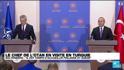 Jens Stoltenberg à Istanbul : "Il est temps d'accueillir la Finlande et la Suède dans l'Otan"