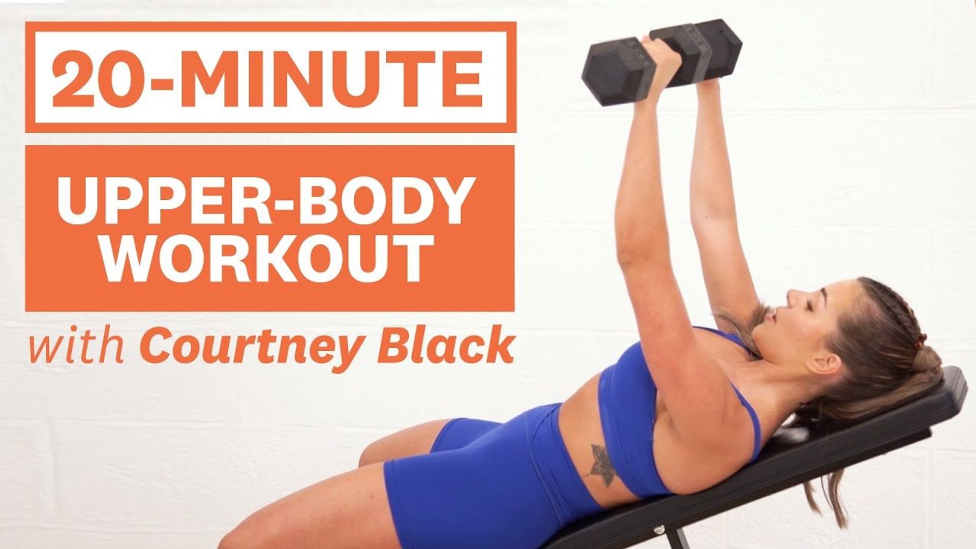 20 minute upper discount body workout at home