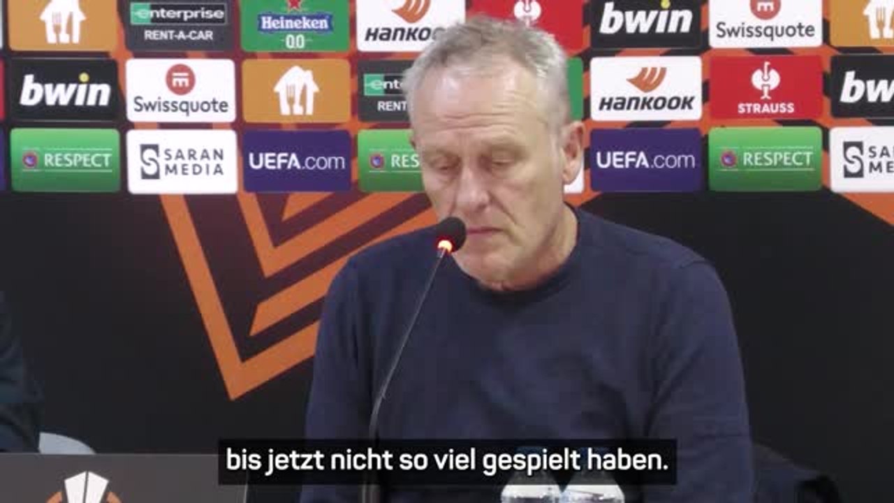 Streich: haben "glücklichen punkt" geholt