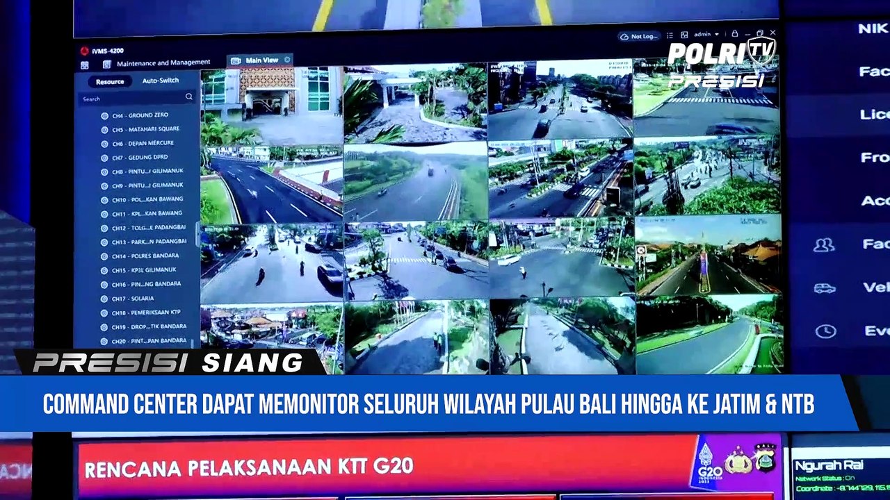 LAPORAN LANGSUNG KONPERS WAKAPOLRI PANTAU SIMULASI PENGAMANAN PRESIDENSI G-20