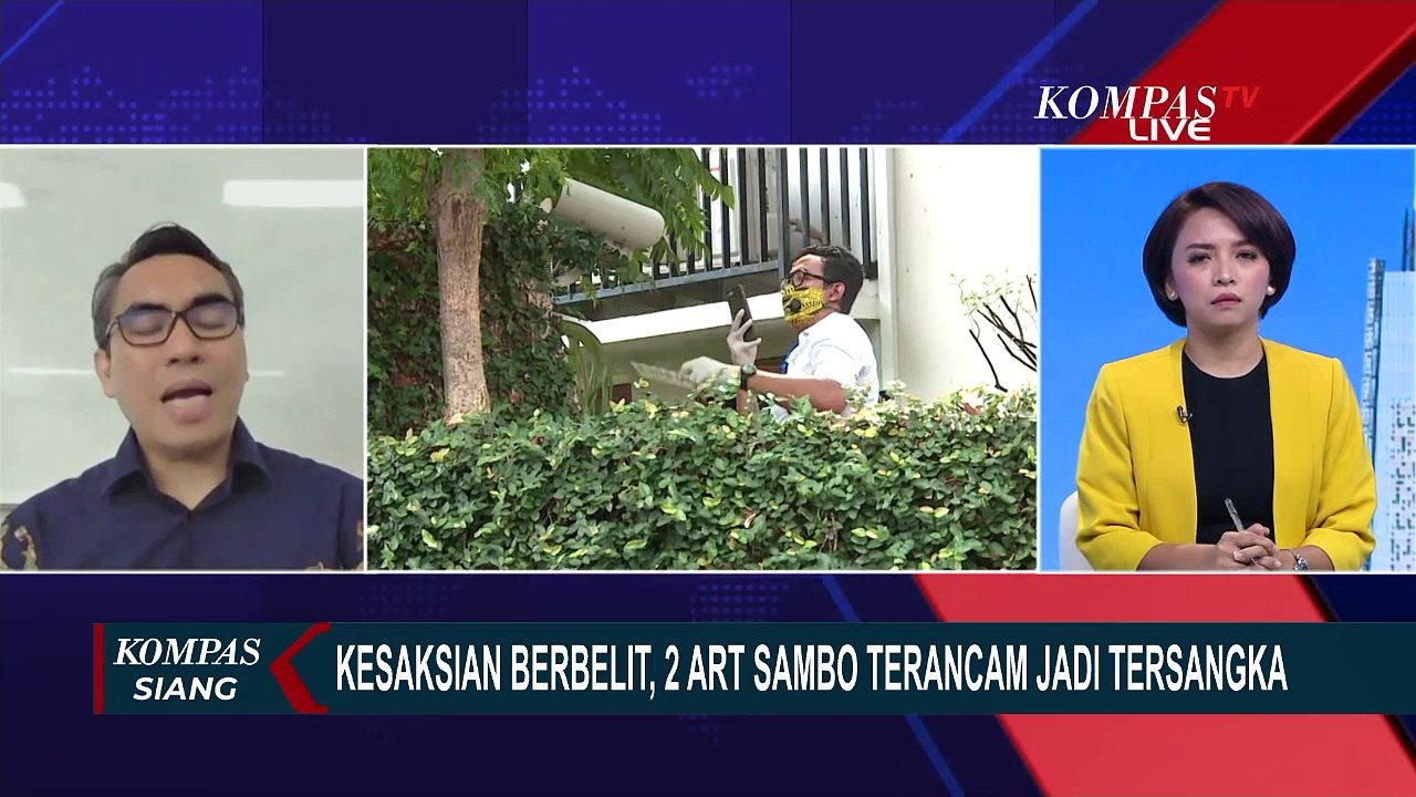 (FULL) Pakar Hukum Pidana UPH Sebut Kesaksian ART Sambo Memang Meragukan, Mengapa Demikian?