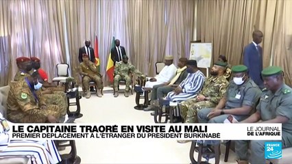 Burkina Faso : premier déplacement à l'étranger du capitaine Traoré réservé au Mali