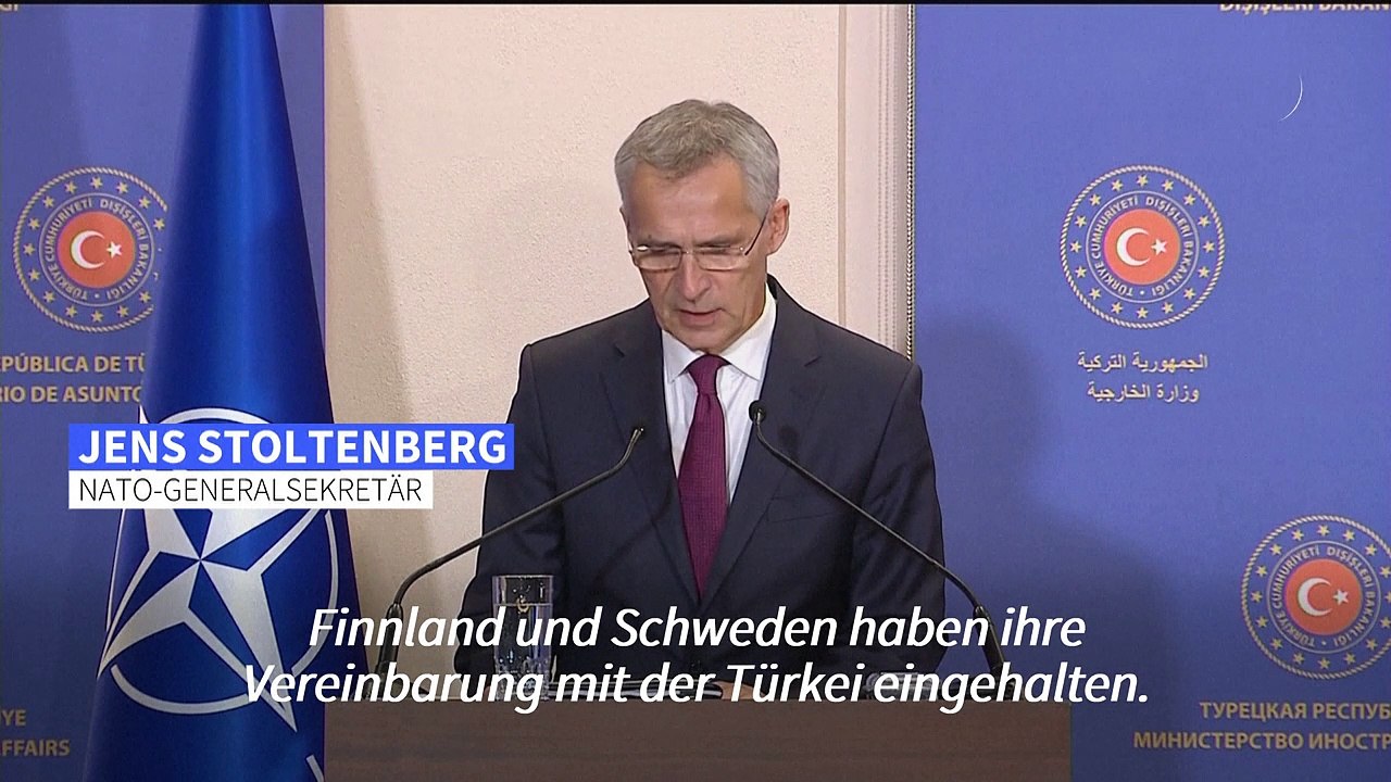 Stoltenberg pocht auf raschen Nato-Beitritt Finnlands und Schwedens