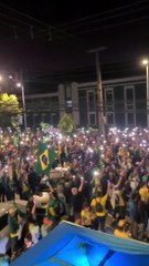 Ato em frente ao 62ºBI em Joinville