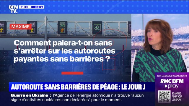 Comment paiera-t-on sans s'arrêter sur les autoroutes payantes sans barrières ? BFMTV répond à vos questions