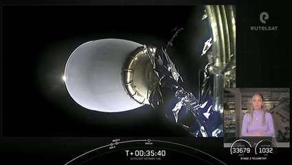 Watch Spacex Deploy The Hotbird 13G Satellite In Stunning View From Space